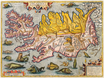 Monstruos marinos en los mapas medievales