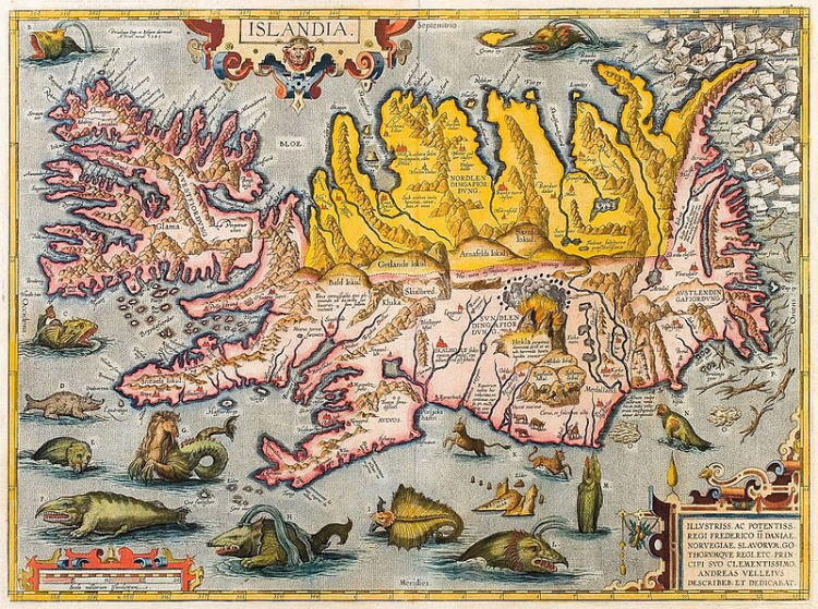 Monstruos marinos en los mapas medievales